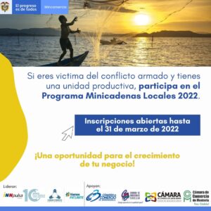 Imagen alusiva al programa de minicadenas locales 2022