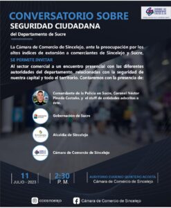 imagen alusiva a conversatorio seguridad ciudadana