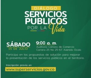imagen alusiva a dialogo servicios publicos