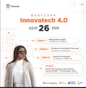 Imagen relacionada a evento bootcam innovatech 4.0