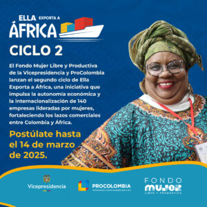 imagen alusiva a convocatoria ELLA EXPORTA AFRIKA