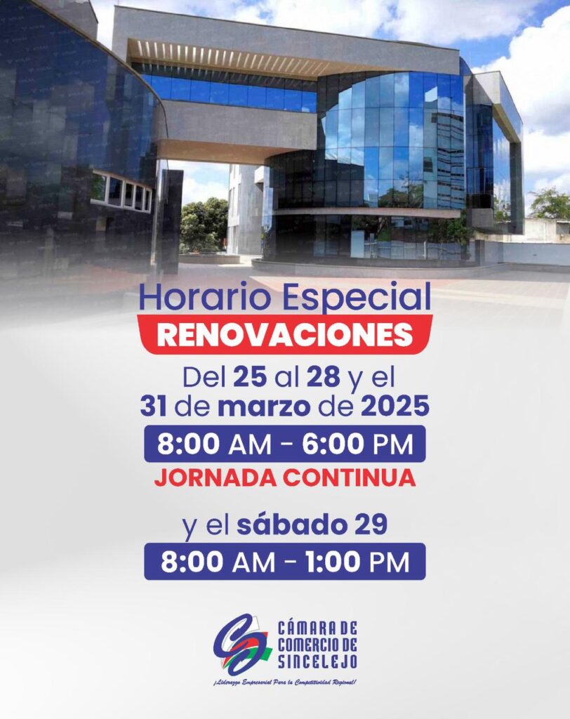 imagen alusiva horario renovacion marzo