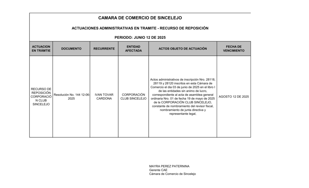 Imagen alusiva a actuacion administrativa