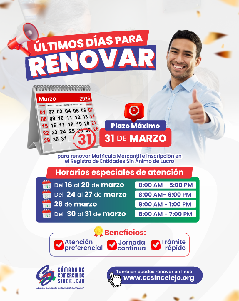 horario renovacion 2026